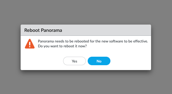 Upgrading Panorama PAN-OS Software