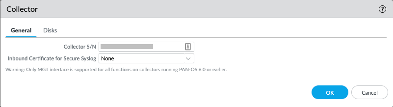 Virtual Panorama Log Collector Setup