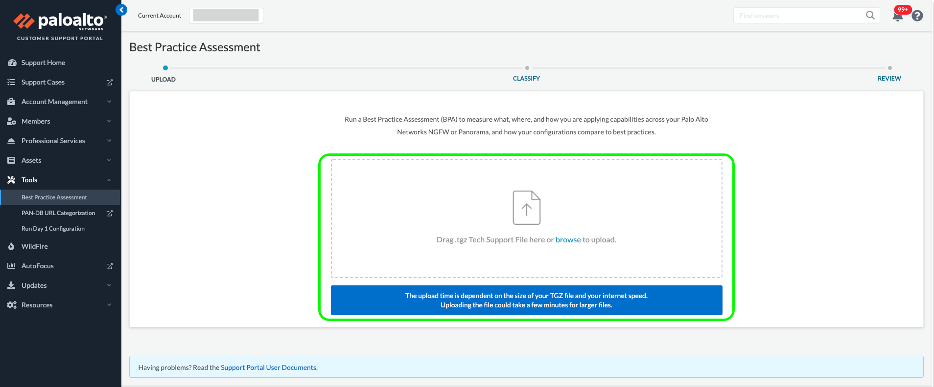 Panorama Best Practices Assessment.