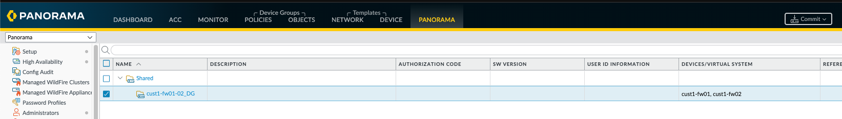 Migrate a HA Pair of PAN-OS firewalls into Panorama
