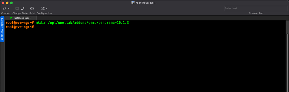 Deploying a Panorama KVM image to use with EVE-NG